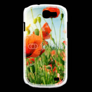 Coque Samsung Galaxy Express Champs de coquelicots