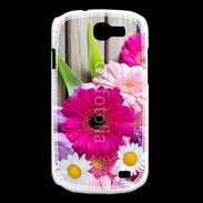 Coque Samsung Galaxy Express Bouquet de fleur sur bois