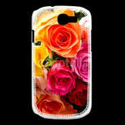 Coque Samsung Galaxy Express Bouquet de roses multicouleurs
