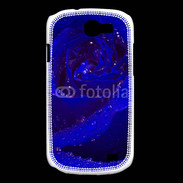Coque Samsung Galaxy Express Fleur rose bleue