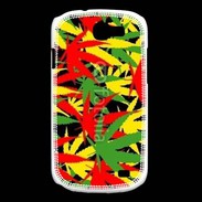 Coque Samsung Galaxy Express Fond de cannabis coloré