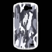 Coque Samsung Galaxy Express Camouflage gris et blanc