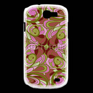 Coque Samsung Galaxy Express Ensemble floral Vert et rose