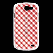 Coque Samsung Galaxy Express Vichy rouge et blanc 2