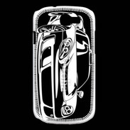 Coque Samsung Galaxy Express Illustration voiture de sport en noir et blanc