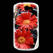 Coque Samsung Galaxy Express Fleurs Zen rouge 10