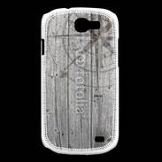 Coque Samsung Galaxy Express Rose des vents sur fond en bois