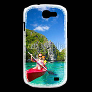 Coque Samsung Galaxy Express Kayak dans un lagon