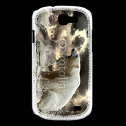 Coque Samsung Galaxy Express Ours blanc en colère