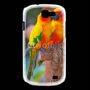 Coque Samsung Galaxy Express Couple d'oiseaux colorés