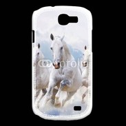 Coque Samsung Galaxy Express Chevaux blancs