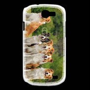Coque Samsung Galaxy Express Groupe de 5 chiens Border Collie