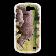 Coque Samsung Galaxy Express Rhinocéros et son petit