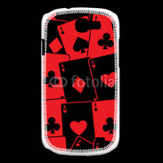 Coque Samsung Galaxy Express Cartes rouges et noires 5