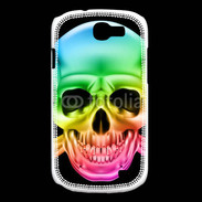 Coque Samsung Galaxy Express Tête de mort couleur