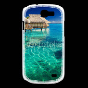 Coque Samsung Galaxy Express Bungalow sur l'eau des tropiques