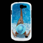 Coque Samsung Galaxy Express Femme à la piscine