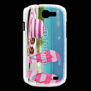 Coque Samsung Galaxy Express La vie en rose à la plage
