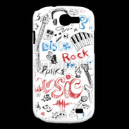 Coque Samsung Galaxy Express Eléments de musique en dessin