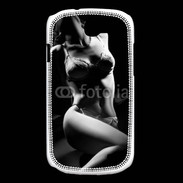 Coque Samsung Galaxy Express Charme noir et blanc