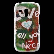 Coque Samsung Galaxy S3 Mini Love is all you need