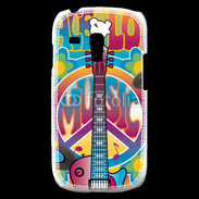 Coque Samsung Galaxy S3 Mini Peace love music 3