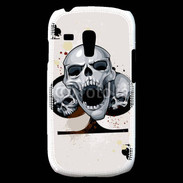 Coque Samsung Galaxy S3 Mini Carte tête de mort trèfle