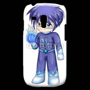 Coque Samsung Galaxy S3 Mini Chibi style illustration of a superhero