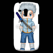 Coque Samsung Galaxy S3 Mini Chibi style illustration of a superhero 2
