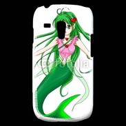 Coque Samsung Galaxy S3 Mini Fille manga verte