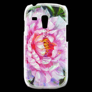 Coque Samsung Galaxy S3 Mini Fleur en peinture