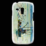 Coque Samsung Galaxy S3 Mini Peinture bateau de pêche