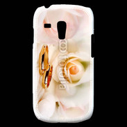 Coque Samsung Galaxy S3 Mini Alliance sur fond de rose