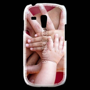 Coque Samsung Galaxy S3 Mini Famille main dans la main