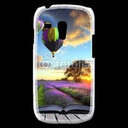 Coque Samsung Galaxy S3 Mini Montgolfière et lavande 