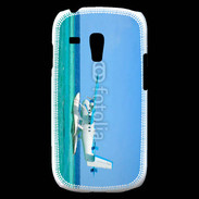 Coque Samsung Galaxy S3 Mini Hydravion au dessus de la mer turquoise