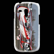 Coque Samsung Galaxy S3 Mini Biplan rouge et blanc 10