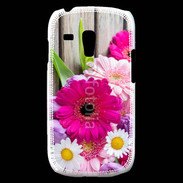 Coque Samsung Galaxy S3 Mini Bouquet de fleur sur bois