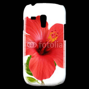 Coque Samsung Galaxy S3 Mini Hibiscus rouge