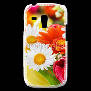 Coque Samsung Galaxy S3 Mini Fleurs des champs multicouleurs