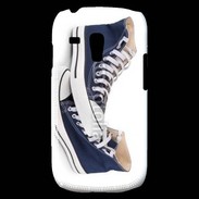 Coque Samsung Galaxy S3 Mini Paire de converse bleue