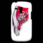 Coque Samsung Galaxy S3 Mini Chaussure Converse rouge