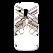 Coque Samsung Galaxy S3 Mini Double revolver