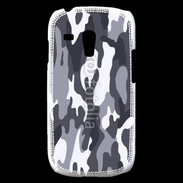 Coque Samsung Galaxy S3 Mini Camouflage gris et blanc