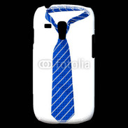 Coque Samsung Galaxy S3 Mini Cravate bleue