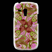 Coque Samsung Galaxy S3 Mini Ensemble floral Vert et rose