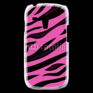 Coque Samsung Galaxy S3 Mini Fashion zèbre rose