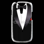 Coque Samsung Galaxy S3 Mini Illustration smoking noir rayé