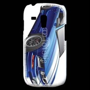 Coque Samsung Galaxy S3 Mini Mustang bleue