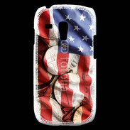 Coque Samsung Galaxy S3 Mini Drapeau et monnaie américaine